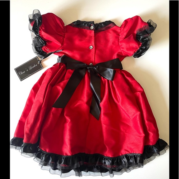 CHASE N’LONDON Red Holiday party dress-various - Picture 5 of 6